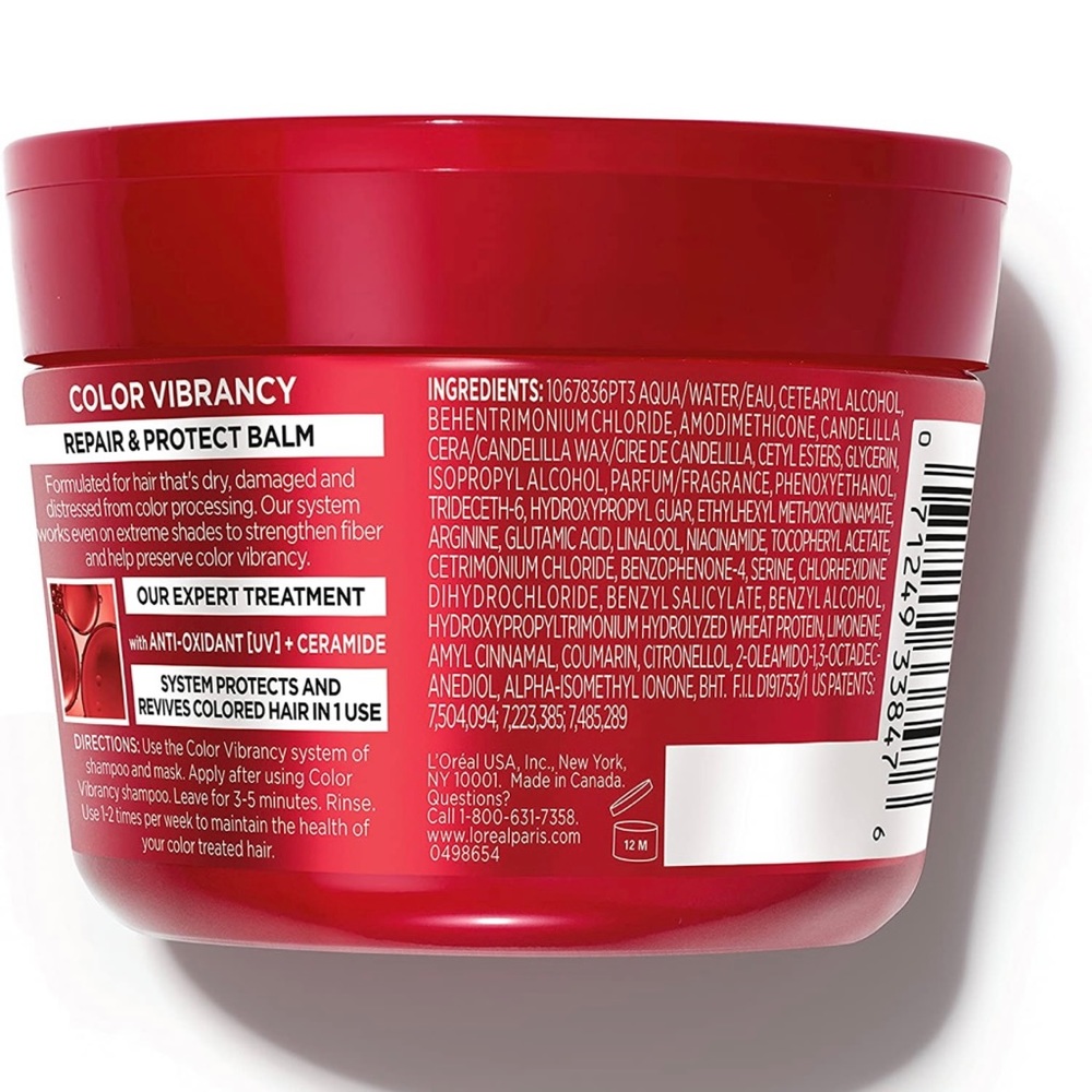 3 Pack- L'Oreal Paris Elvive Color Vibrancy Repair and Protect Balm, 8.5 fl oz - Picture 2 of 3
